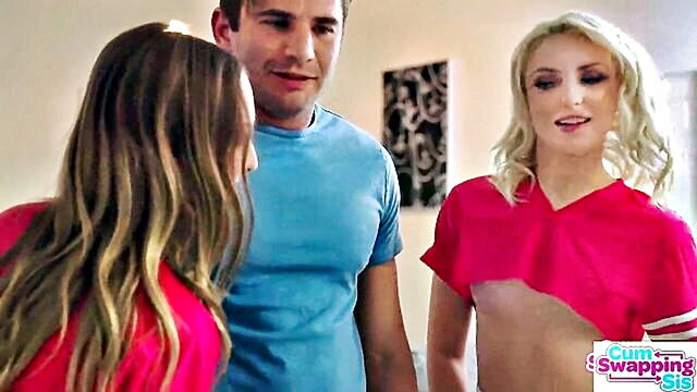 Lily Larimar, Britt Blair - britt blair fucked by lily larimar Step Siblings Caught