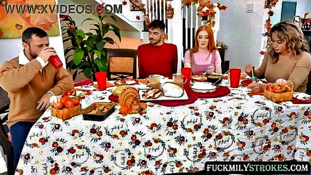 arietta adams, cherry fae - stepbrother thanksgiving fuck