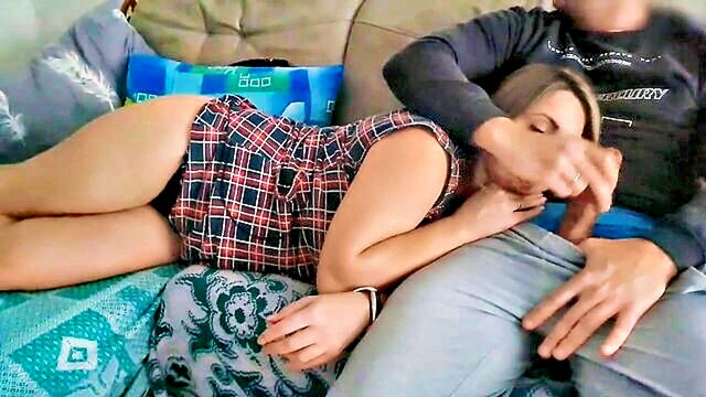 alekskseny - stepsister gets fucked by brother in public