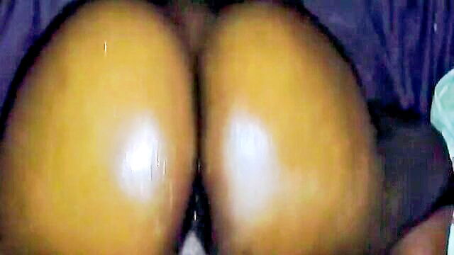 bubble, black dick, ass fucked - black bubble ass takes on a massive black cock in hd porn