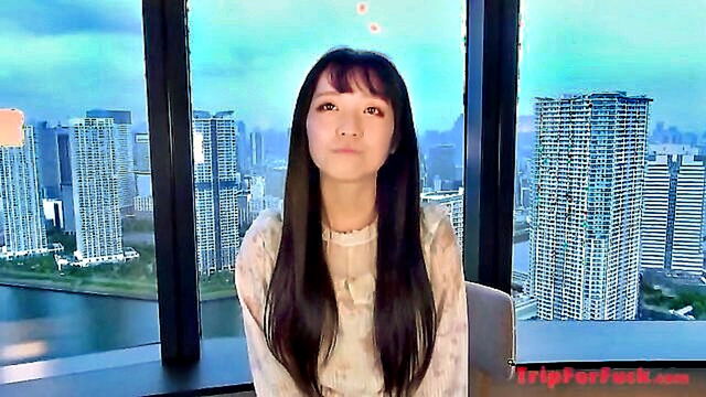 part 1, 18 tits, ppv - brunette asian takes on big jock in pov money shot video