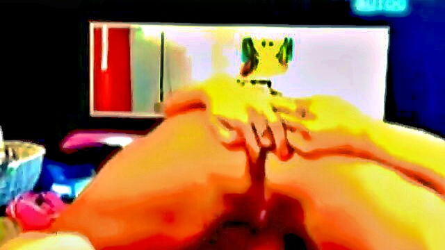 bizarre, extreme, amateur - gymnast demonstrates masturbation through contortion