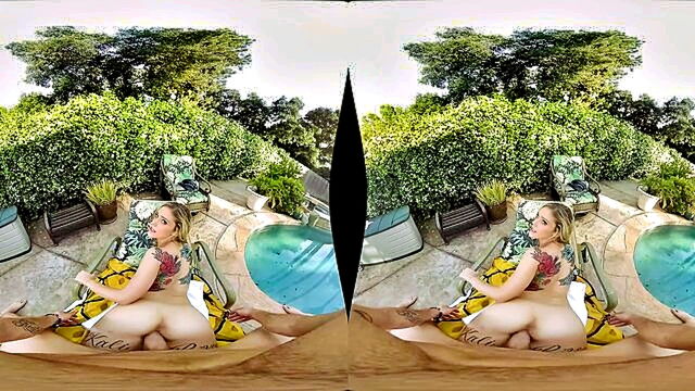 hardcore, prone, compilation - a compilation of models in prone position for viewing in virtual reality