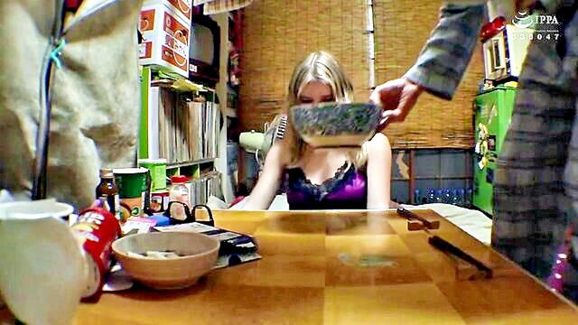Melody Marks - chikupankus angelic blonde teen with scandinavian roots takes on a red hot hiina scene Angel
