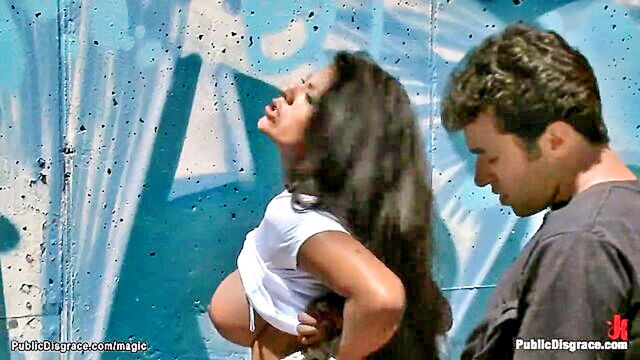 James Deen - james deen fucks yoha galvez in public with strapon Kink