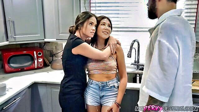 Sherrie Moon - intimate encounter   stepdaughter and stepmom indulge in steamy bbc action My Pervy Family