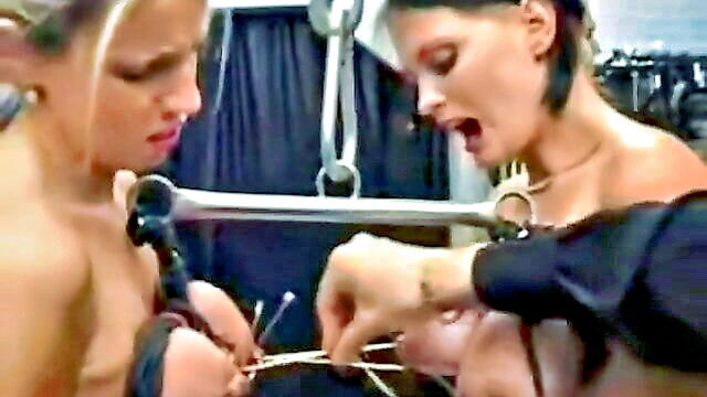 brunette, big tits, blonde - extreme bdsm video galaxy watch anita and hildes full length high definition experience