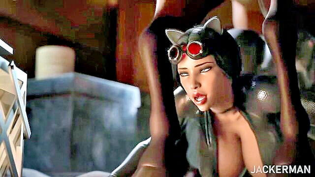 cartoon, big tits, 3d animation - get hooked on selinas big tits as she gets saddled in this hentai cartoon video