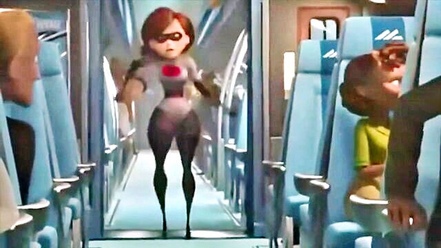 cartoon, big ass, big tits - experience the ultimate 3d animation pleasure with the fat and busty anime porn video of elastigirls incredible booty