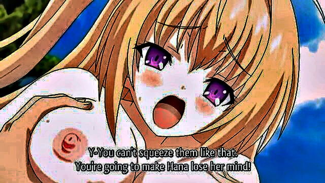 big tits, censored, cartoon - japanese anime teen with big breasts in explicit video for free online viewing and download
