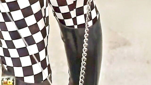 brunette, fetish, categories - new bondage doll workouts on treadmill   bdsmxtubes exclusive collection