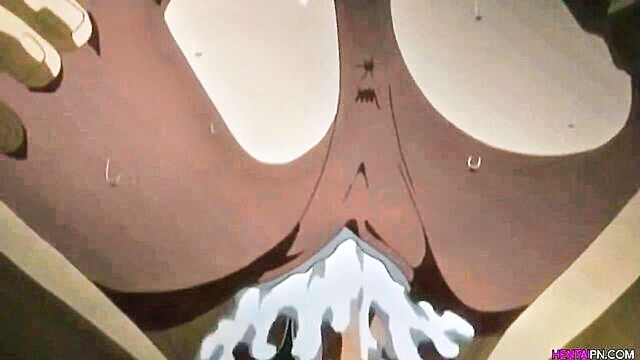 Ahegao - two muscular gardeners pleasure a mature milf in a wild dp threesome