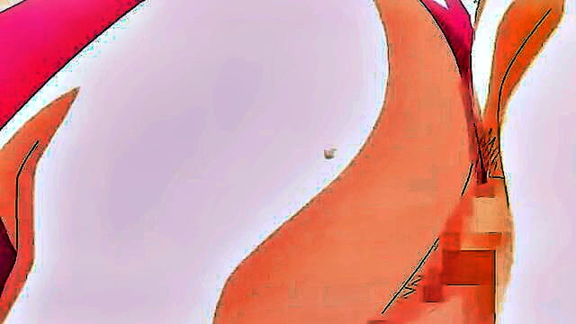 cartoon, censored, big tits - watch a big breasted hentai slut get hardcore in pov
