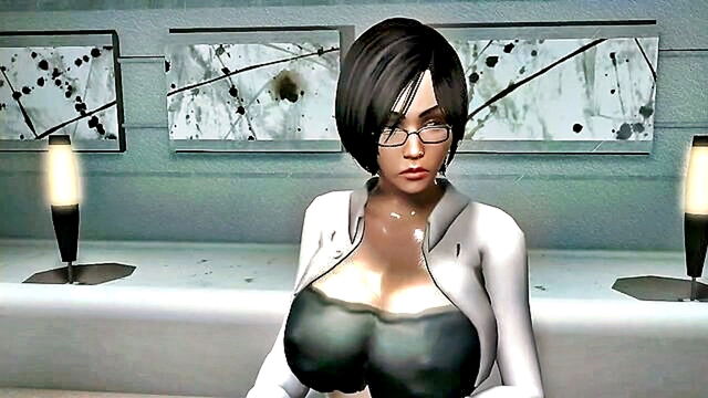 big ass, big tits, cartoon - watch the naughty adventures of a district 13 housewife in this free hentai video
