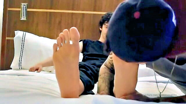 amateur, big cock, brunette - explore the world of foot fetish in this exclusive hd video on mrgaycom