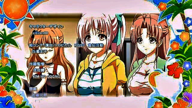 big tits, censored, cartoon - uninhibited thai love   a hentai threesome for download or streaming