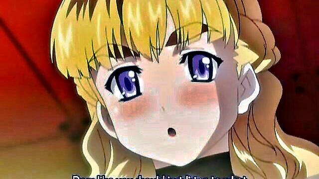 bdsm, cartoon, blonde - unshackled bondage blonde hentai babe receives oral pleasure and facial ejaculation