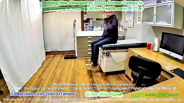 handjob, teen, nurse - pre employment physical exam by doctor nova