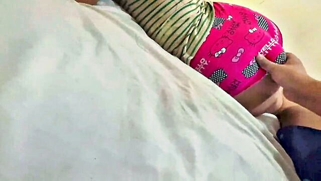 stepdaughter teaches stepfather a lesson : Mibabycouple
