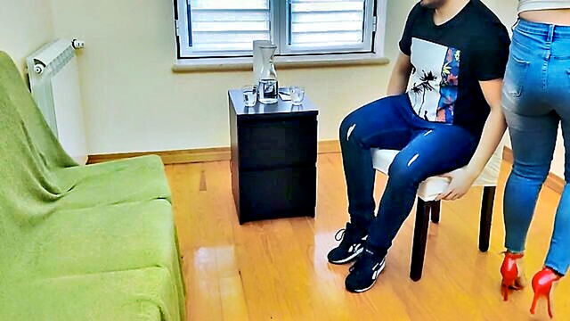 Miss Squirting - shrinking red heels therapy Miss Squirting