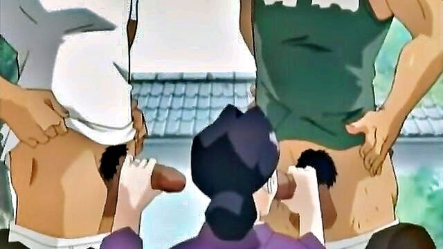 cartoon, big cock, big tits - stream or download free hentai porn featuring a neglected bride in a hardcore threesome