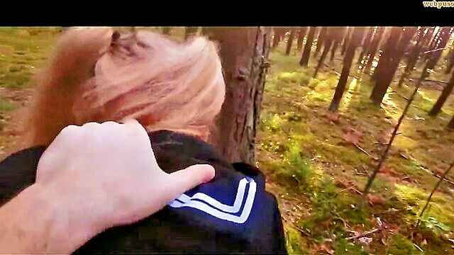 Anika - teen schoolgirl anika spring takes dollops in the woods