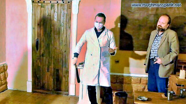 Inga - inga the blonde schoolgirl experiences disciplinary spanking on a bench
