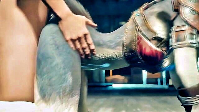 pov, 3d animation, cartoon - cartoon sex silvey the wolf satisfies her hunger with a furry dog