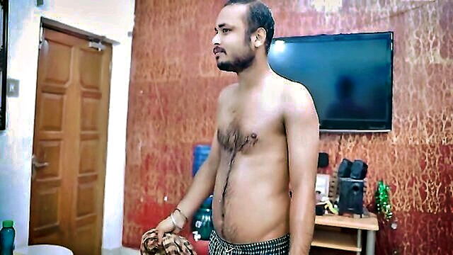 big tits, brunette, cumshot - enjoy hd video of indian domestic helper getting seduced by employers big boobs