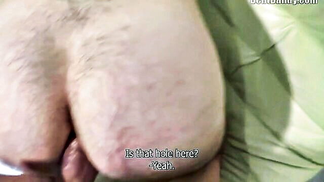amateur, brunette, big cock - hairy straight gets fucked in pov by gay and amateur men