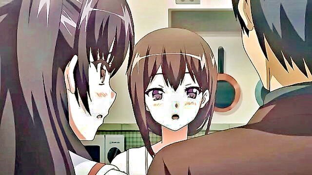 censored, big ass, big tits - japanese granny gets a deepthroat and big tits bouncing in hentai video