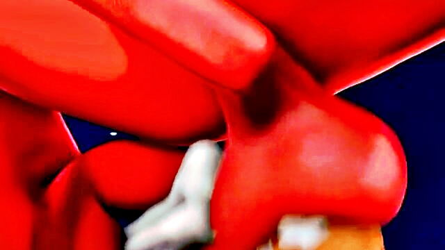 fantasy character, cartoon, deepthroat - watch violet get her pussy eaten for free in this 3d animated hentai video