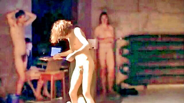 fkk, nudity, entertainment - dancing in the square a steamy and explicit video from nod-fkk