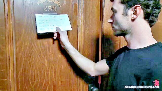 James Deen, Lia Lor, Lia - james deen frisks and dominates tied up blonde girl in bdsm video