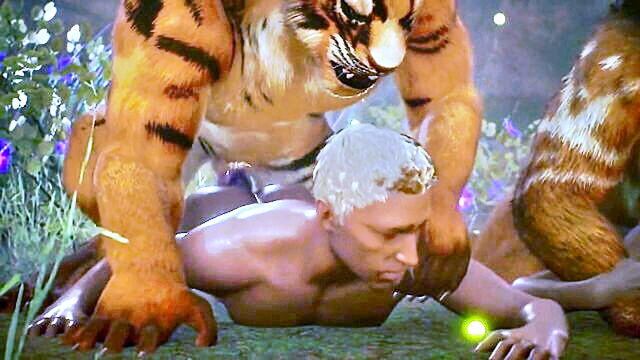 futanari, 3d animation, cartoon - cartoon porn featuring horny tiger hentai for free online viewing and download