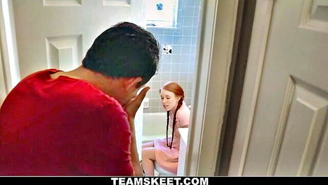 Dolly Little - a big dick meets a tiny redheaded vixen in hardcore action   mybeegporncom Bang