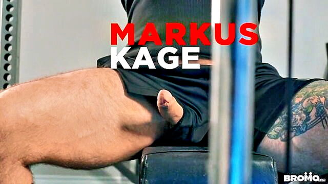 Markus Kage - markus kage a muscular man catches tommy tanners attention during his gym visit leading to an encounter with his large penis and cuminmouth action markus