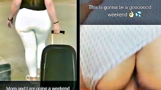 time, mommy, vacation - moms tropical trip turns x rated in this viral video