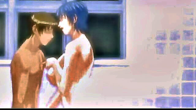 porn fuck, anime porn, sexy body - steamy spa encounter between a busty cougar and a young man in anime porn
