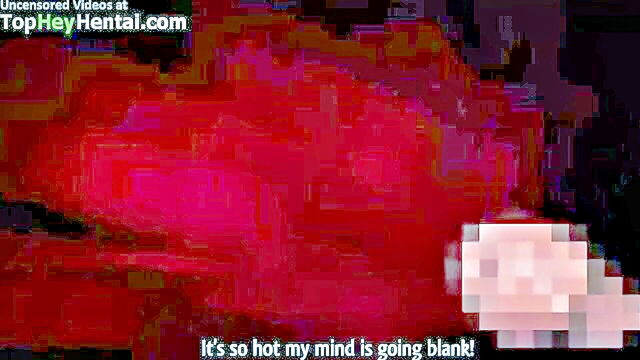 cartoon, big tits, creampie - teen with large breasts receives creampie while wearing stockings in hentai video