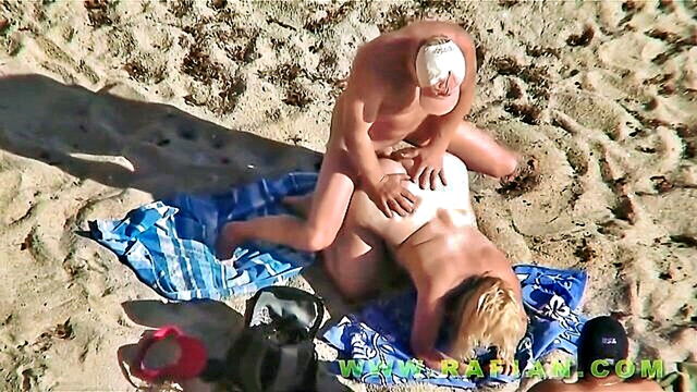 big ass, milf, big tits - outdoor adventure with a busty milf and a big cock in rafian beach safaris