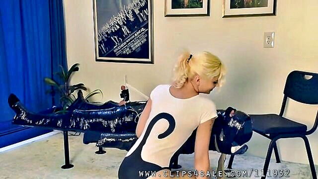 bdsm, blonde, fetish - newly joined ms helix in full length bdsm video   sub life series on bdsmxtube