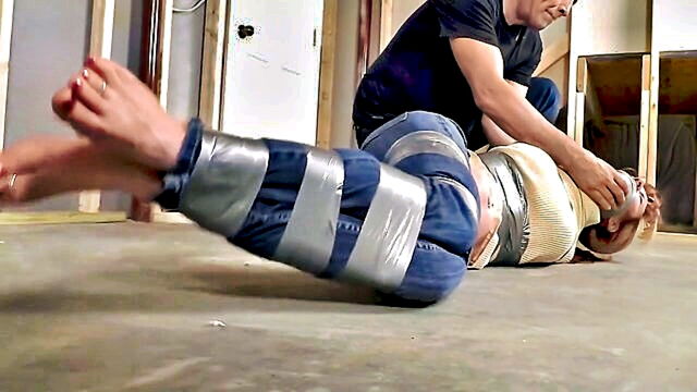 fetish, red head, bdsm - unleash your bdsm cravings with this full length bondage video