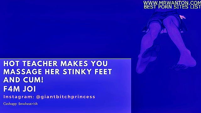 step moms foot fetish leads to naughty footjob and masturbation session : Kink