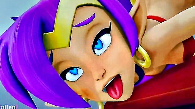 animation, cartoon, rule34 - get ready to fapzone with shantae the naughty cartoon adventurer