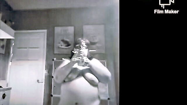 girl masturbating, big tits, big natural tits - voyeur captures girl with big natural tits masturbating