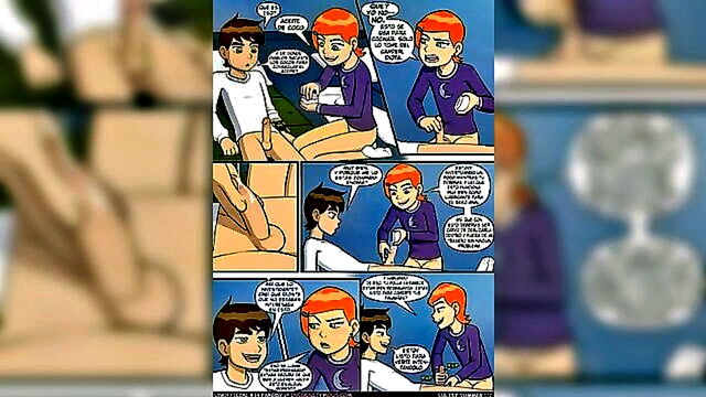 hentai, porn, masturbation - enjoy masturbation scenes with ben 10 and a sexy comic