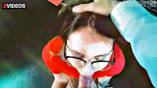 home, fantasy, doggystyle - amateur secretary engages in steamy role play session with boss after work