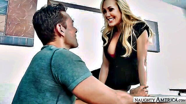 Brandi Love - alluring golden haired teacher and blonde student engage in passionate sexual encounter icole
