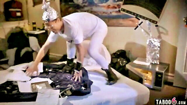 Cherie Deville - cherie deville a sexy milf with a big butt receives a signal from a ghost rocket and responds to it evil